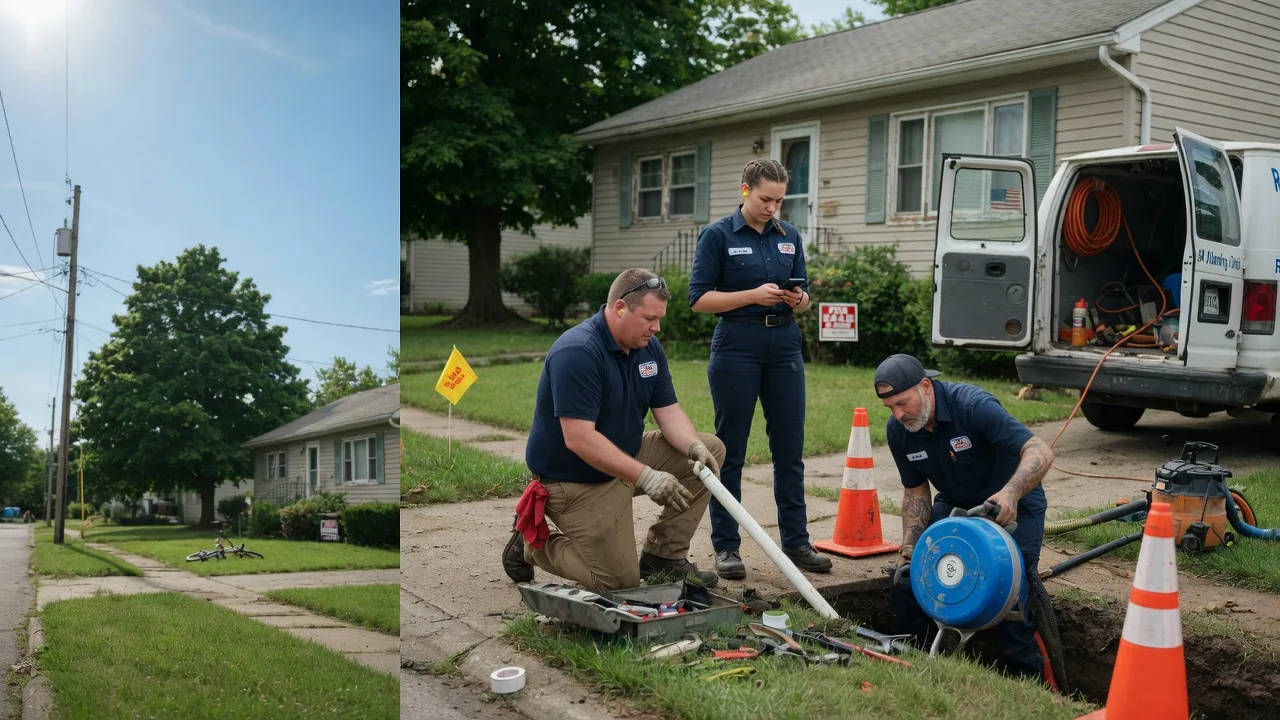 Sewer Line Repair in Washington Boro, PA near me